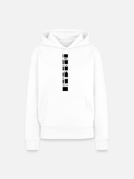 Traum - Frauen Premium Bio Hoodie - Weiß