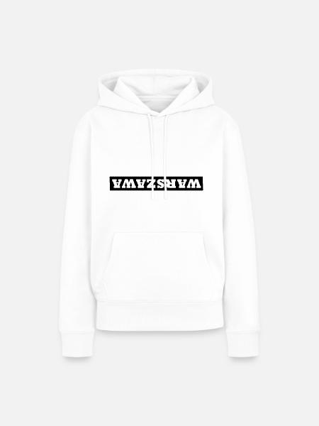Warschau Fans - Frauen Premium Bio Hoodie - Weiß