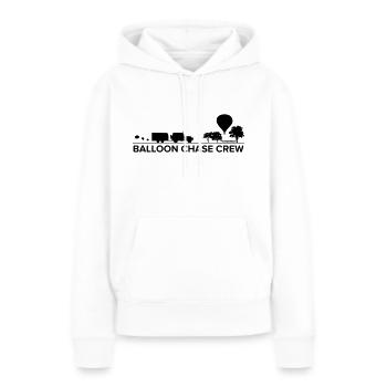 Ballonjagd Besatzung - Frauen Premium Bio Hoodie - Weiß - Vorne - Julia (174cm)