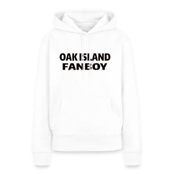 OAK ISLAND / TREASURE HUNTING: Oak Island - Women’s Premium Organic Hoodie - white - Front - Julia (174cm)