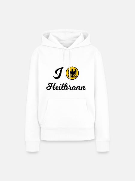 Die Heilbronner - Frauen Premium Bio Hoodie - Weiß