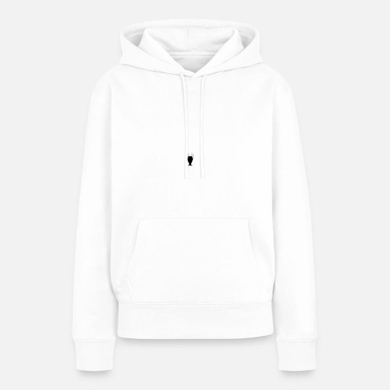 Cup Symbol Cups - Women’s Premium Organic Hoodie - white