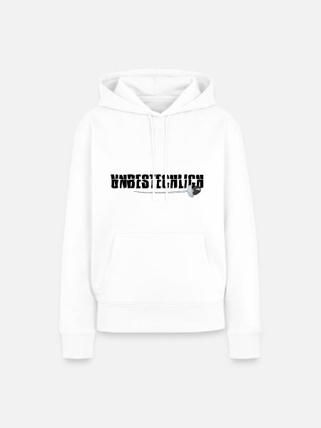 fechter unbestechlich fechter florett - Frauen Premium Bio Hoodie - Weiß