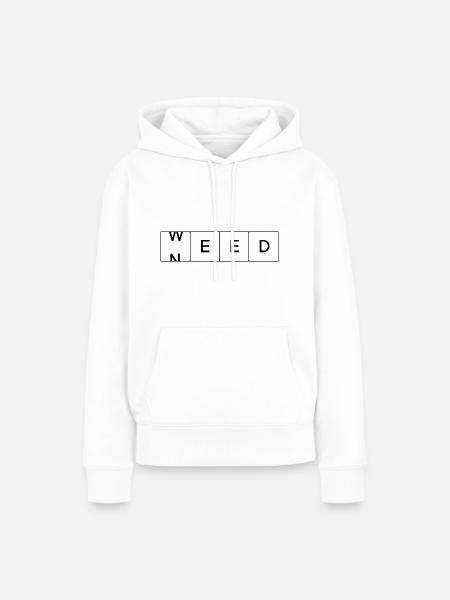 Need Weed - Frauen Premium Bio Hoodie - Weiß
