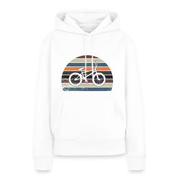 bmx - Women’s Premium Organic Hoodie - white - Front - Julia (174cm)