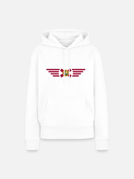 Florida - Frauen Premium Bio Hoodie - Weiß