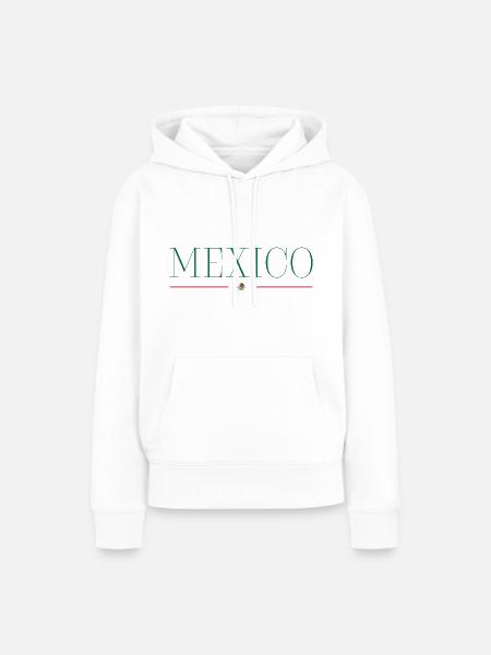 Ich lieben Mexiko - Frauen Premium Bio Hoodie - Weiß