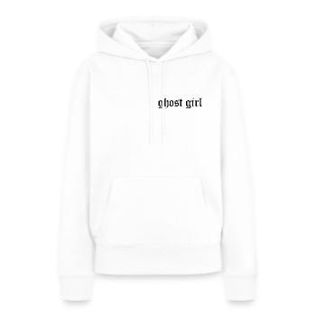 Ghost Girl Aesthetic - Women’s Premium Organic Hoodie - white - Front - Julia (174cm)