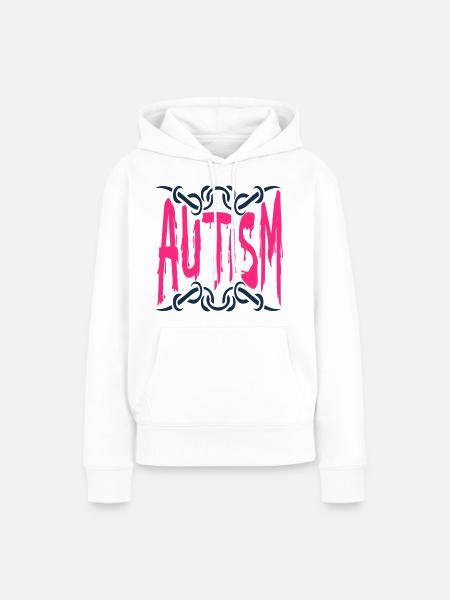 Autismus-Spektrum-Störung - Frauen Premium Bio Hoodie - Weiß