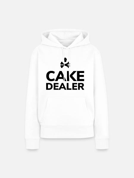 Bäcker Bäckerin - Frauen Premium Bio Hoodie - Weiß