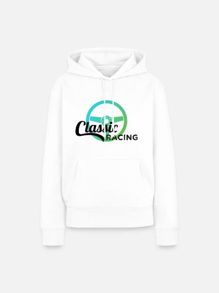 Motorsport - Frauen Premium Bio Hoodie - Weiß