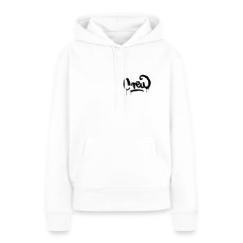 Crew - Women’s Premium Organic Hoodie - white - Front - Julia (174cm)