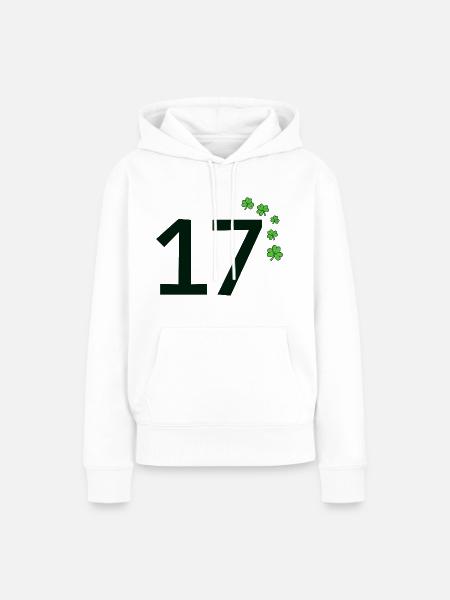 17 - Frauen Premium Bio Hoodie - Weiß
