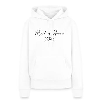 Maid of Honor 2023 | Wedding Maid of Honor - Women’s Premium Organic Hoodie - white - Front - Julia (174cm)