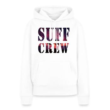 Suff Crew Party Urlaub saufen Urlauber Sauftour - Frauen Premium Bio Hoodie - Weiß - Vorne - Julia (174cm)