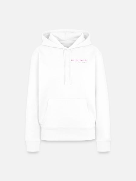 the pink movement - Frauen Premium Bio Hoodie - Weiß