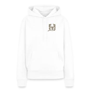 Rat - Chinese Zodiac - Women’s Premium Organic Hoodie - white - Front - Julia (174cm)