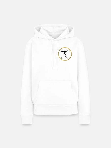 Gymnastik - Frauen Premium Bio Hoodie - Weiß
