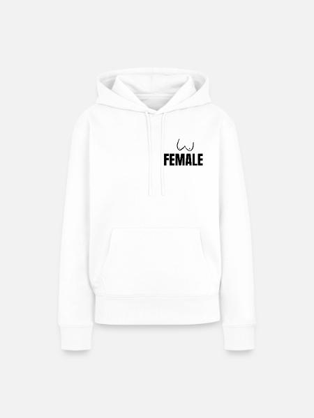 Female small - Frauen Premium Bio Hoodie - Weiß