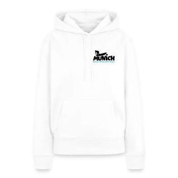 Munich Riversurfing München Surfer - Frauen Premium Bio Hoodie - Weiß - Vorne - Julia (174cm)
