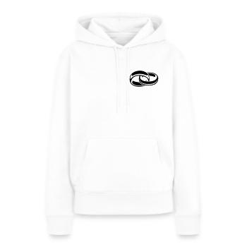 Eheringe - Frauen Premium Bio Hoodie - Weiß - Vorne - Julia (174cm)