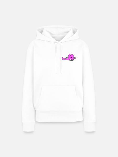 Zareth der Drache - Frauen Premium Bio Hoodie - Weiß