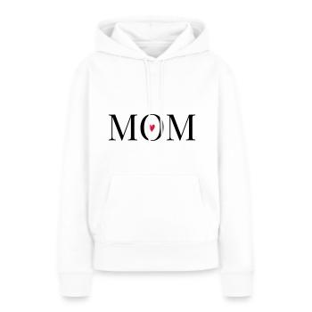 Mom / Mama / Mum - Women’s Premium Organic Hoodie - white - Front - Julia (174cm)
