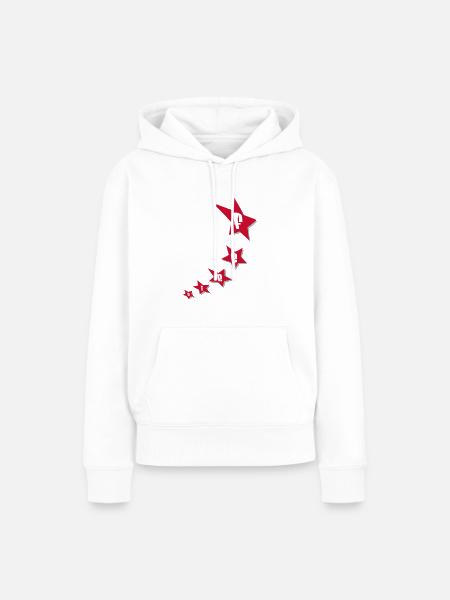 Die Sternenferia - Frauen Premium Bio Hoodie - Weiß