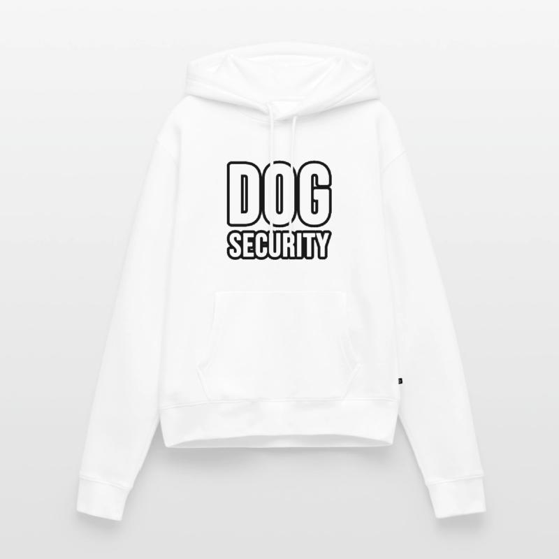 Hunde oder Katzen Security Frauen Premium Bio Hoodie
