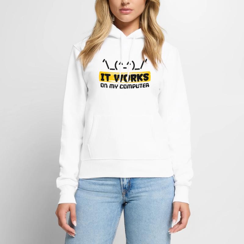 Coden Scripting Computer Geek Developer Statement Women’s Premium Organic Hoodie