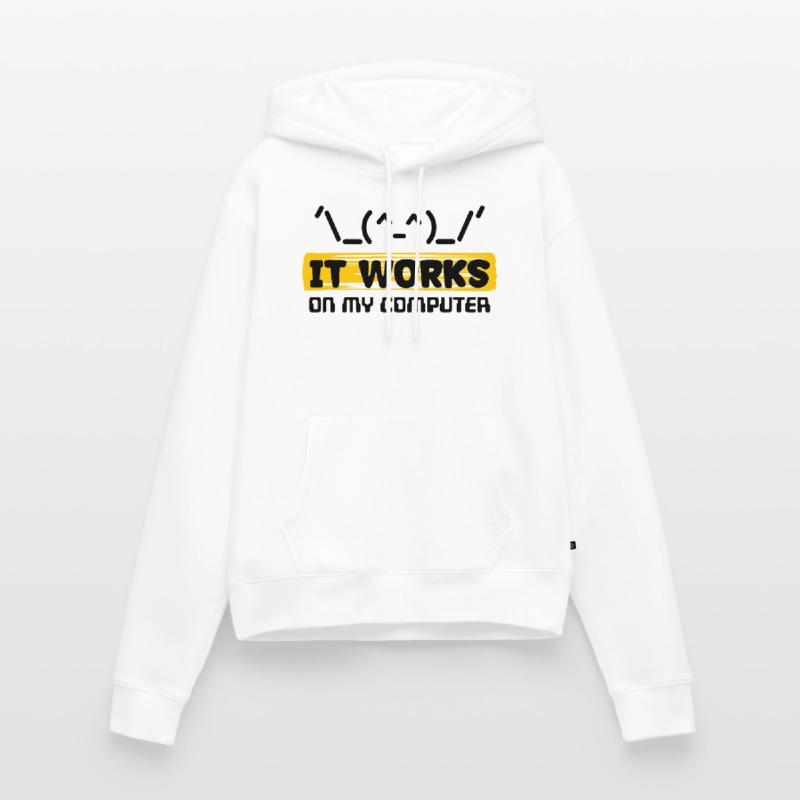 Coden Scripting Computer Geek Developer Statement Women’s Premium Organic Hoodie