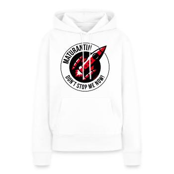 Maturantin (Matura / POS 3C) - Frauen Premium Bio Hoodie - Weiß - Vorne - Julia (174cm)