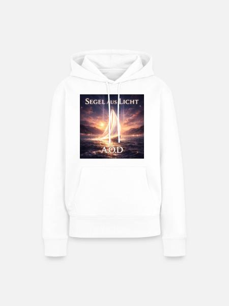 Segel aus Licht (Maincover) - Frauen Premium Bio Hoodie - Weiß