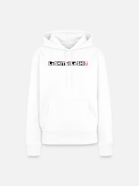 le Shit et la Shit - Frauen Premium Bio Hoodie - Weiß