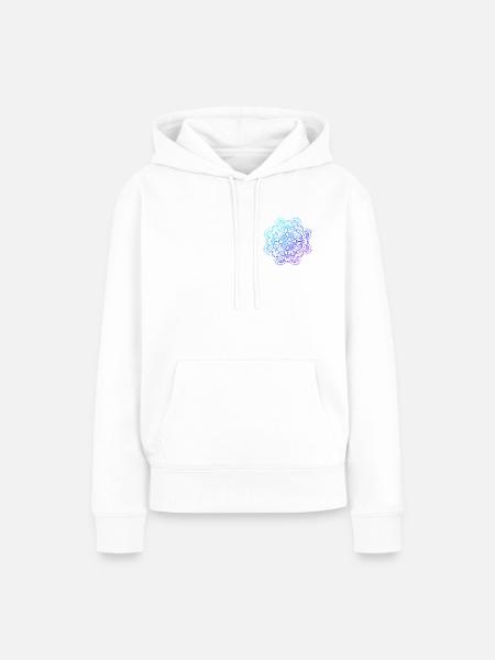 Traum - Frauen Premium Bio Hoodie - Weiß