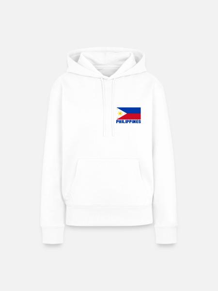 Philippinen - Frauen Premium Bio Hoodie - Weiß