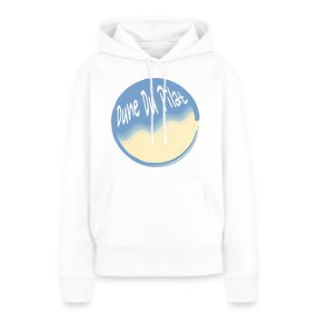 Strand Dune du Pilat Arcachon - Frauen Premium Bio Hoodie - Weiß - Vorne - Julia (174cm)