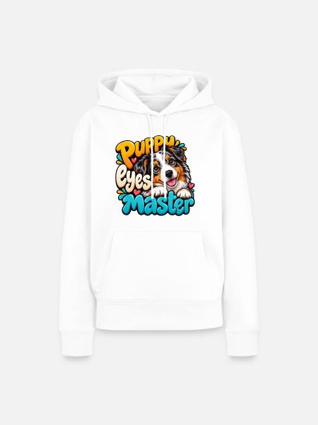 Australian Shepherd - Frauen Premium Bio Hoodie - Weiß