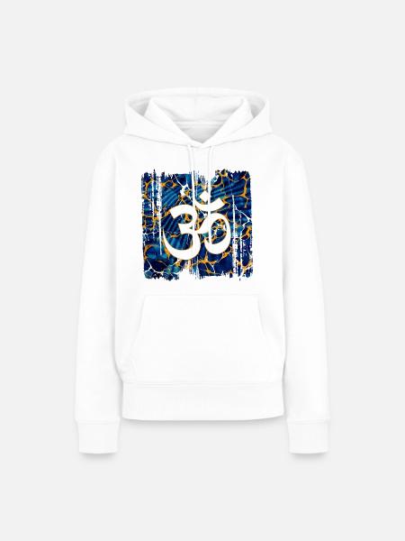 om e 16 - Frauen Premium Bio Hoodie - Weiß