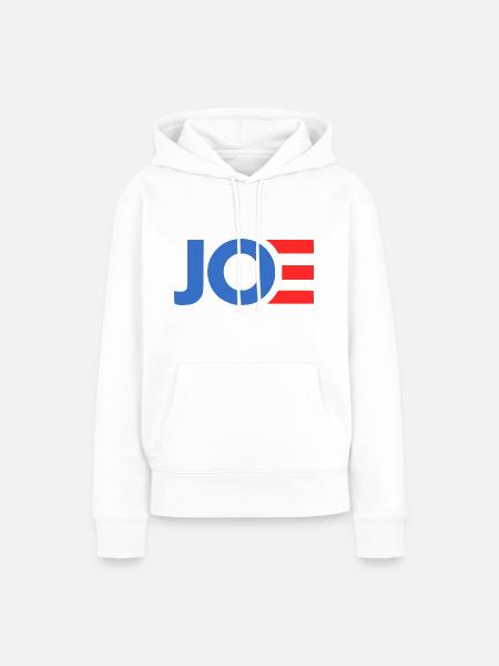 Joe biden - Frauen Premium Bio Hoodie - Weiß