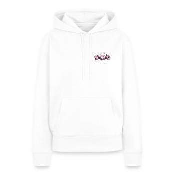 Bonbon - Frauen Premium Bio Hoodie - Weiß - Vorne - Julia (174cm)