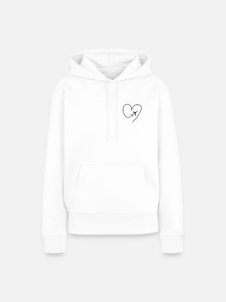 Reisen - Frauen Premium Bio Hoodie - Weiß