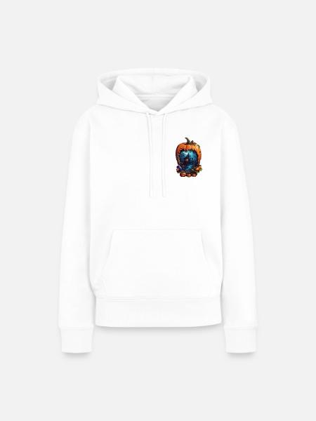 Happy Halloween! - Frauen Premium Bio Hoodie - Weiß