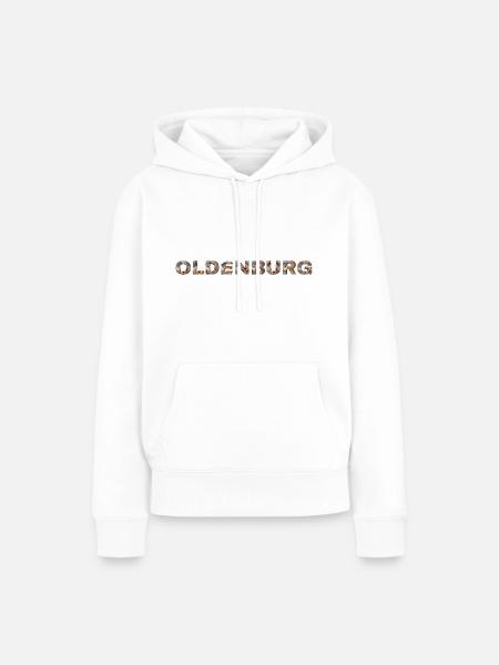 Oldenburg Hund - Frauen Premium Bio Hoodie - Weiß