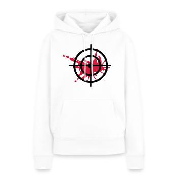 Blut - Frauen Premium Bio Hoodie - Weiß - Vorne - Julia (174cm)