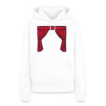 Theater - Frauen Premium Bio Hoodie - Weiß - Vorne - Julia (174cm)