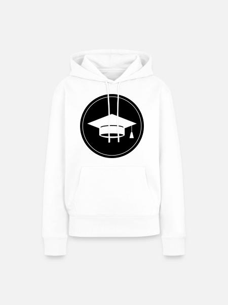 Student Abschluss - Frauen Premium Bio Hoodie - Weiß
