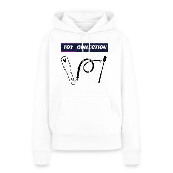 1000014291 - Sweat à capuche Premium bio Femme - blanc - Devant - Julia (174cm)