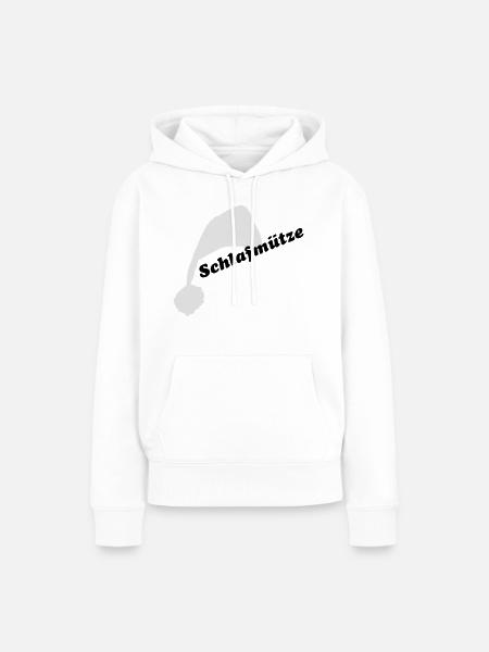 Schlafmütze -1- - Frauen Premium Bio Hoodie - Weiß