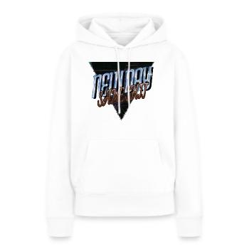 humor love happy awesome fun defensive statement - Frauen Premium Bio Hoodie - Weiß - Vorne - Julia (174cm)